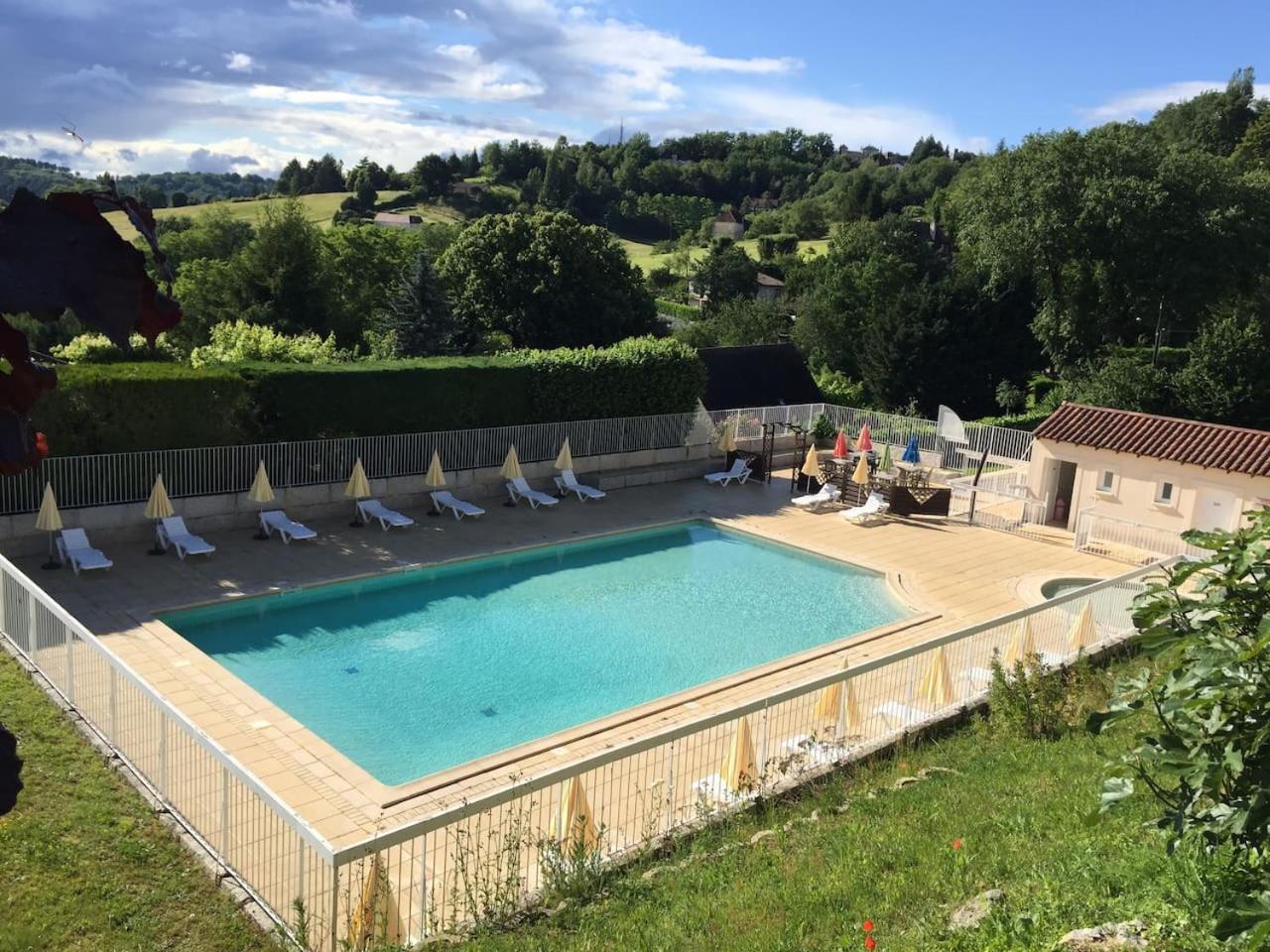 Le N4 Des Hauts De Sarlat, Clim Piscine Parking Buitenkant foto